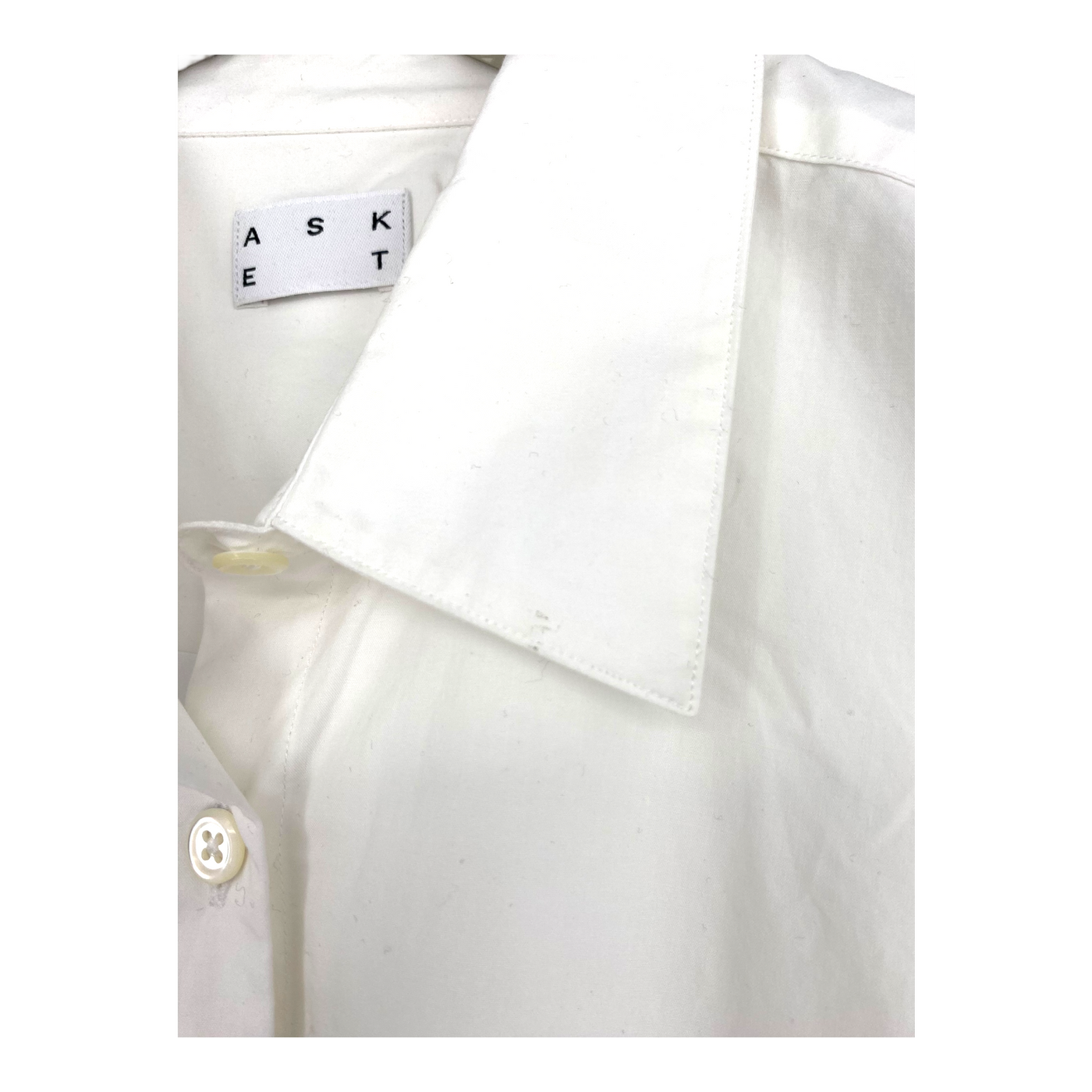 Asket the shirt, white | woman M