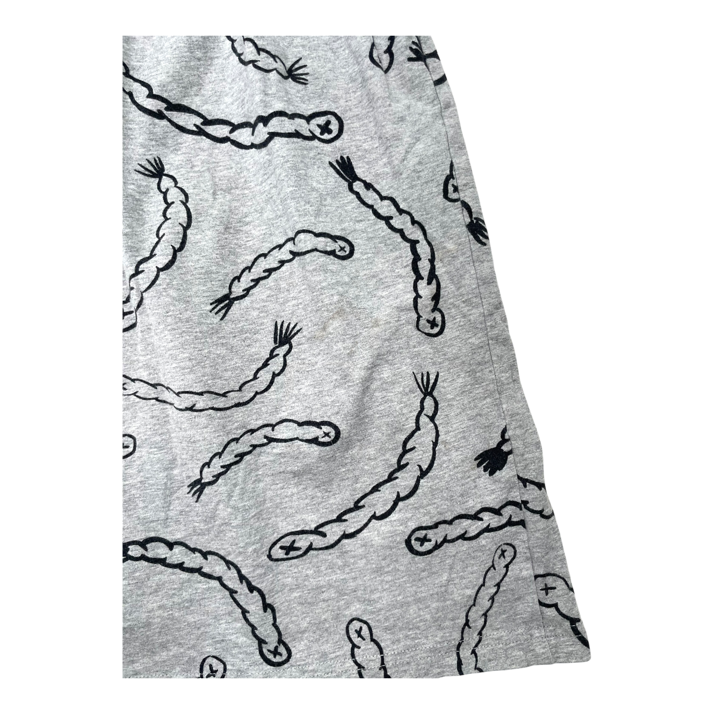 Papu tricot dress, grey | 134/140cm