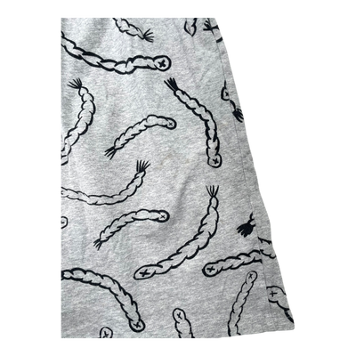 Papu tricot dress, grey | 134/140cm