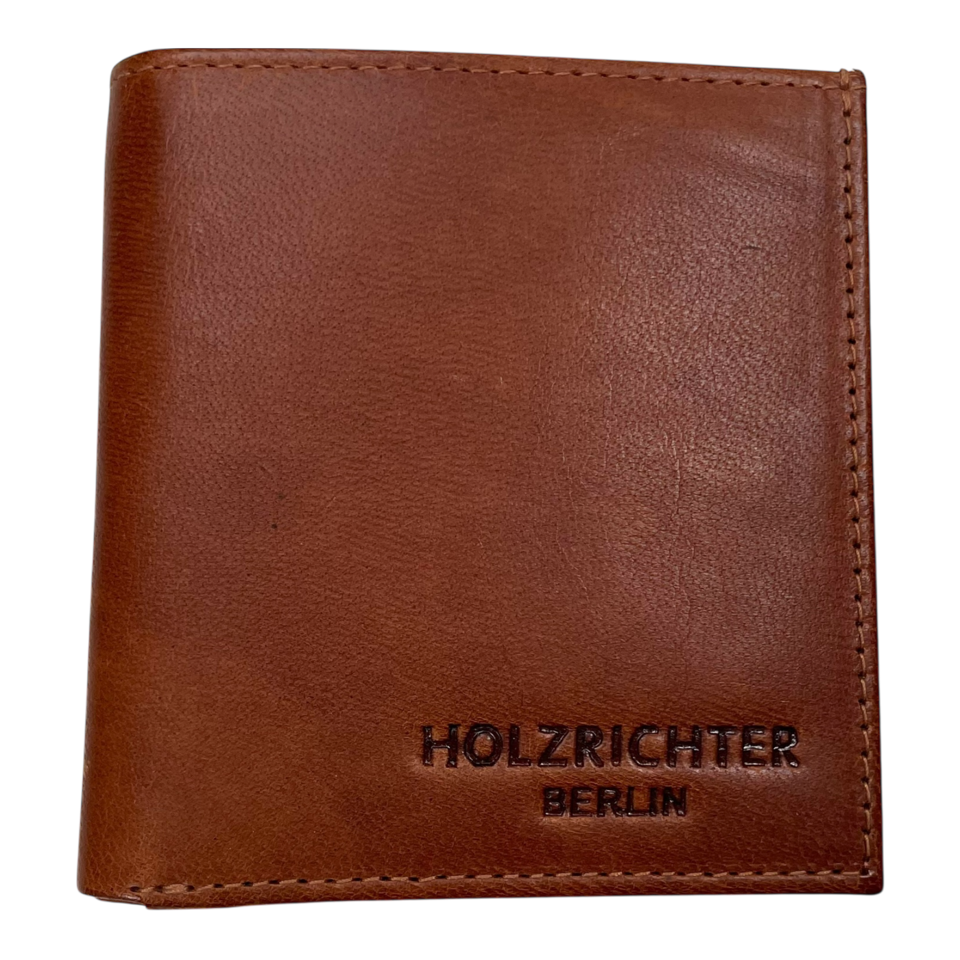 Holzrichter leather wallet, brown