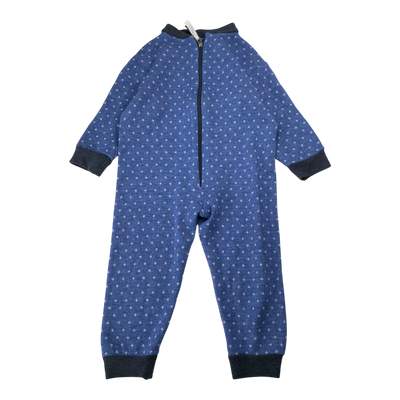 Kivat merino wool overall, blue | 110cm