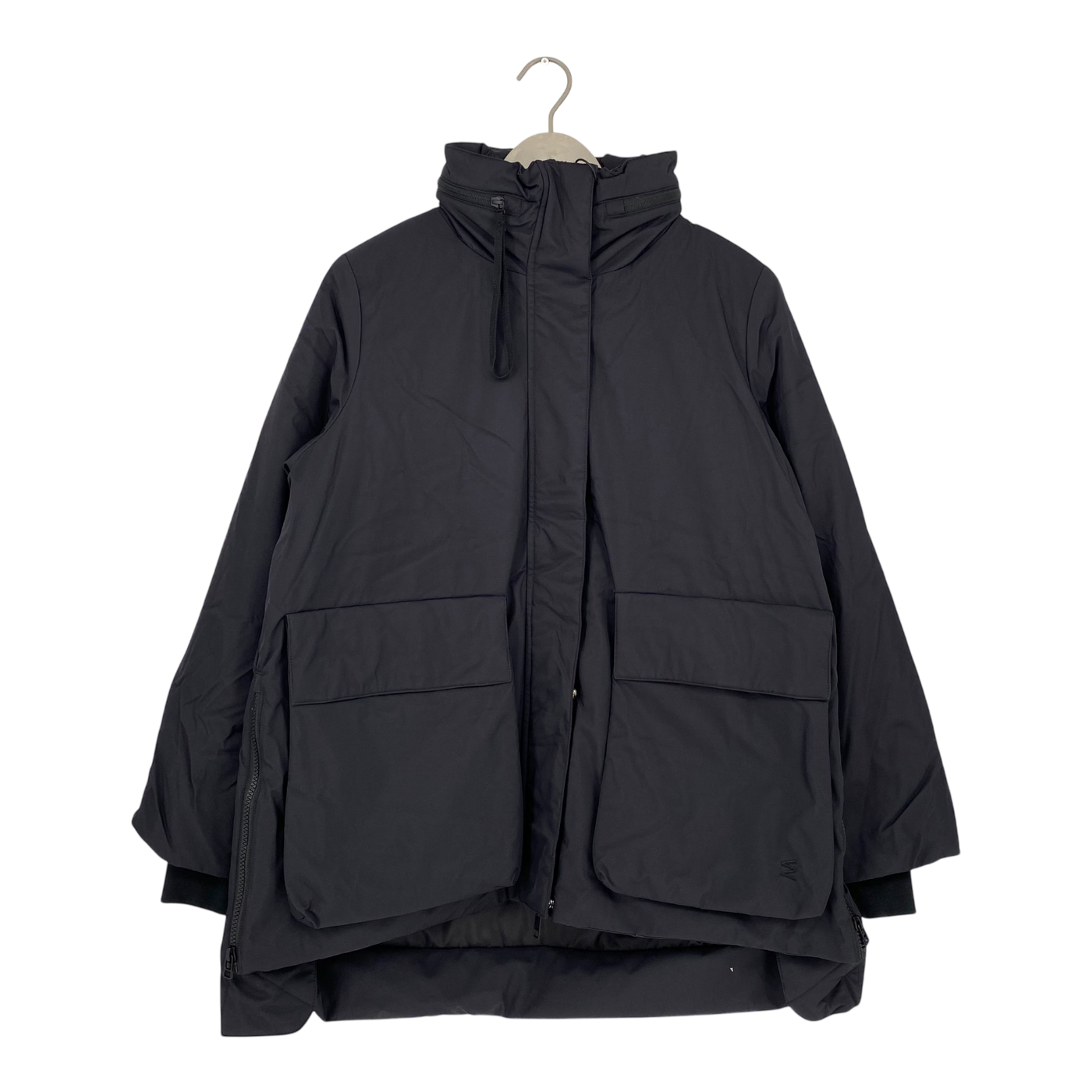 Embassy of Bricks and Logs lami short parka jacket, black | unisex S