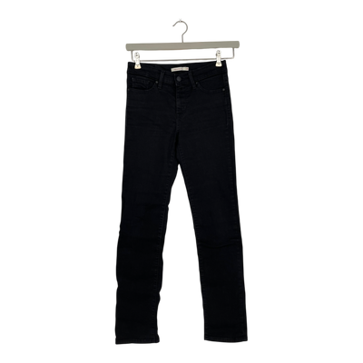 Levi's 312 shaping slim jeans, black | woman W26