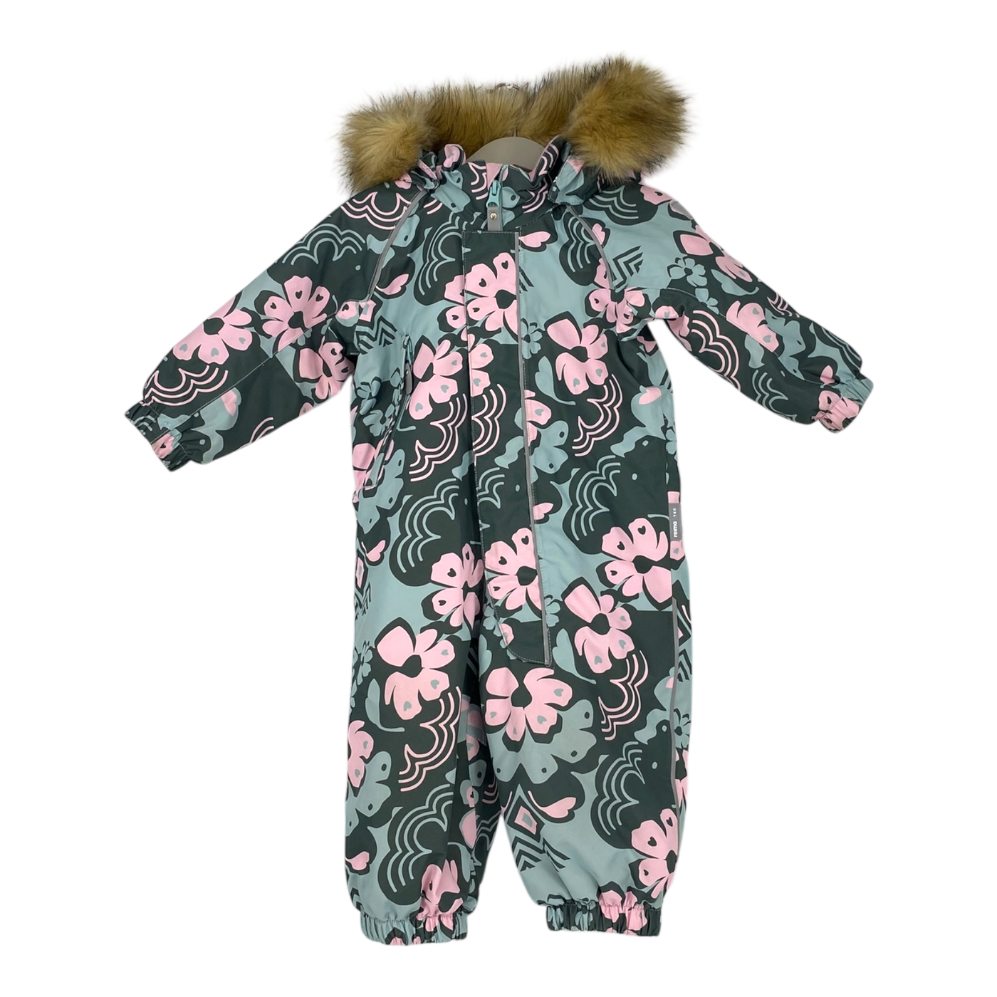 Reima lappi winter overall, green | 80cm