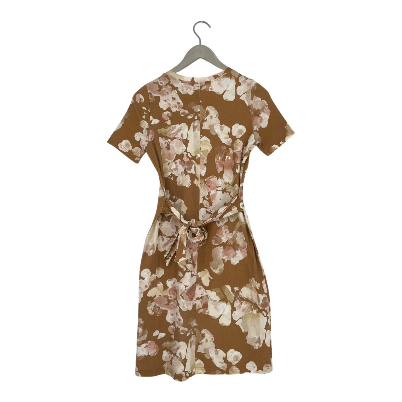 Kaiko t-shirt belted dress, flowers | woman XS