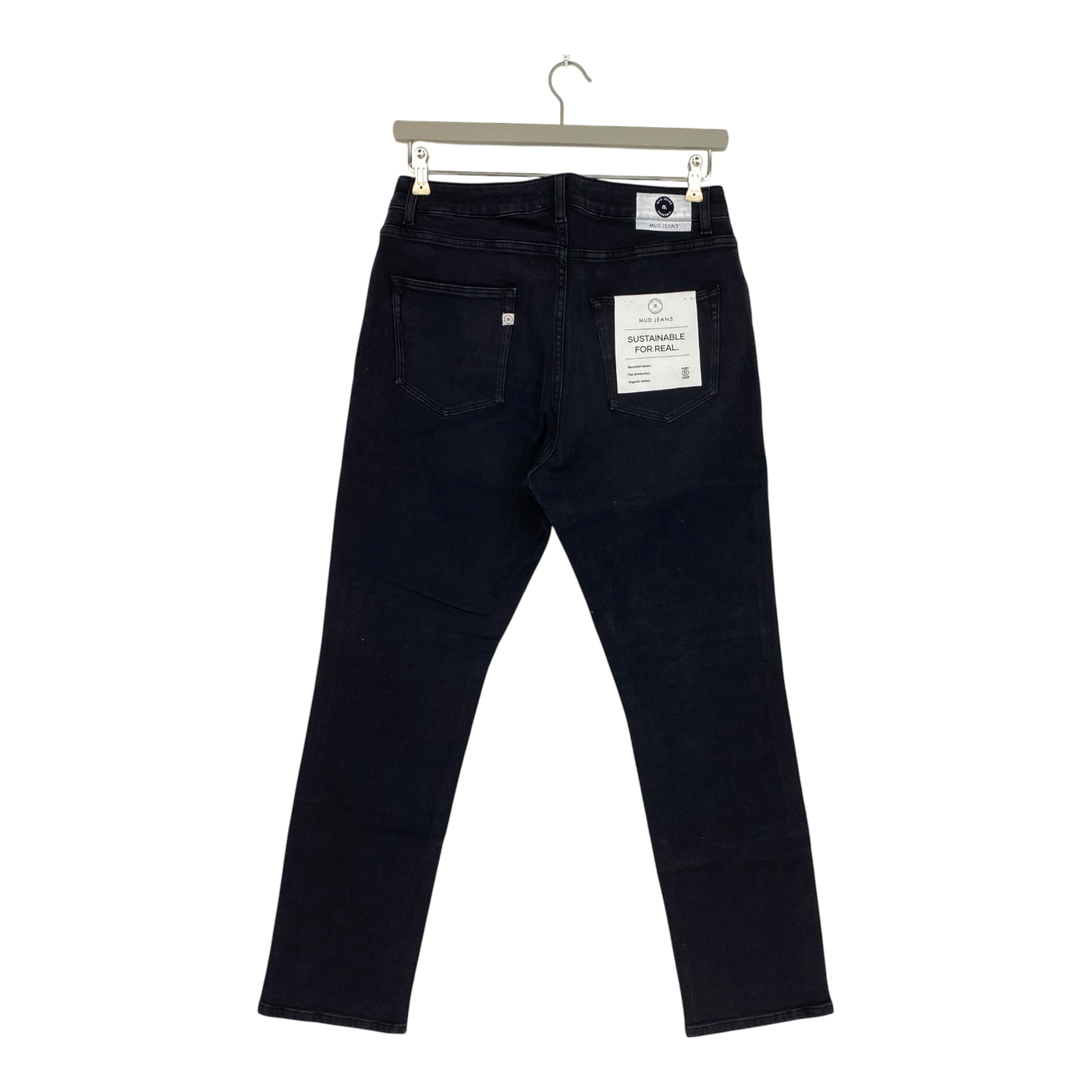 Mud Jeans regular swan jeans, stone black | woman 34/30