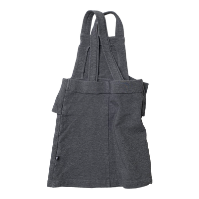 Kaiko dungaree dress, grey | 98/104cm