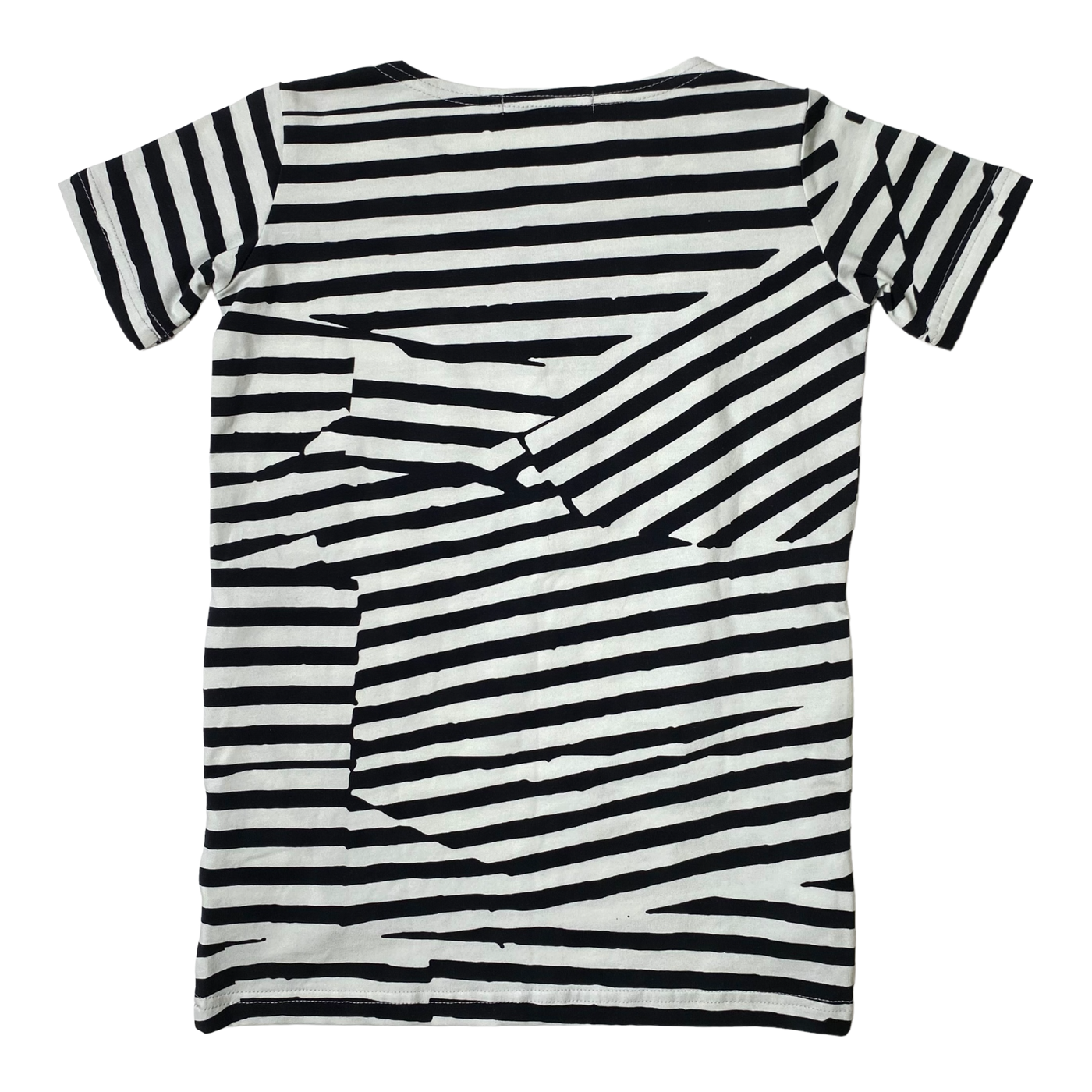 Vimma stripe dress, black/white | 100cm