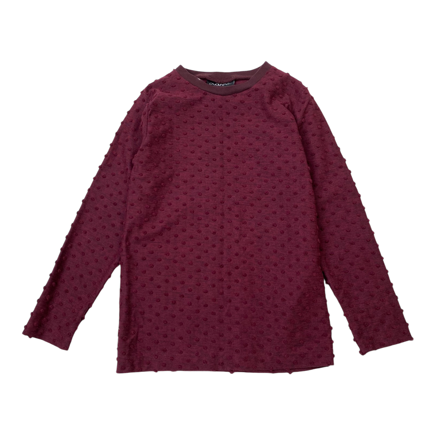 Aarre sweatshirt, wine | 110/116cm