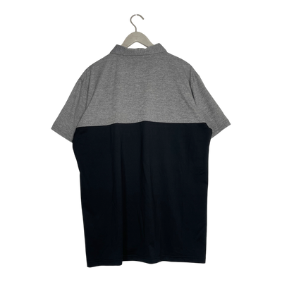 Halti collar t-shirt, black and grey | man XXL