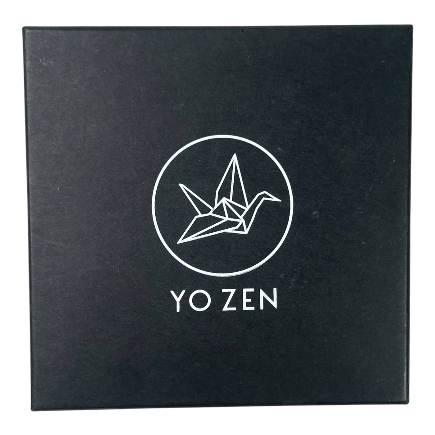 Yo Zen swan earrings, wooden