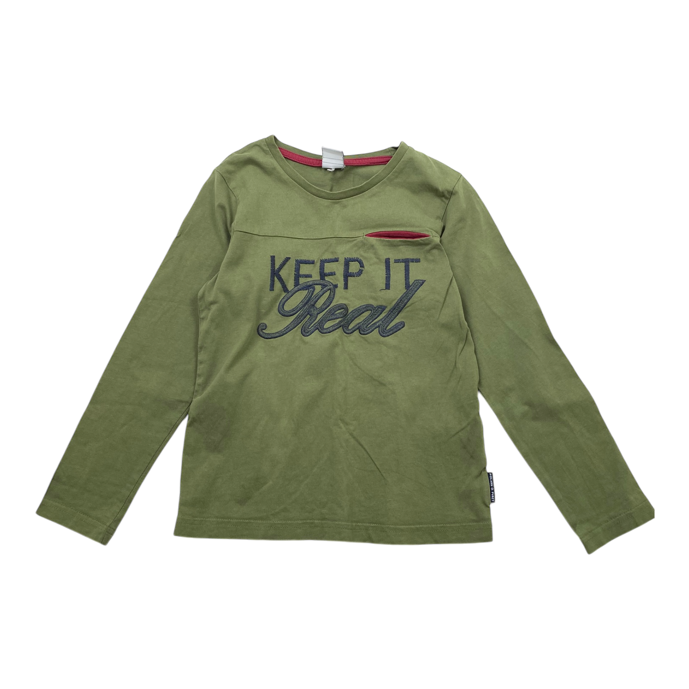 Polarn O. Pyret shirt, hunter green | 122/128cm