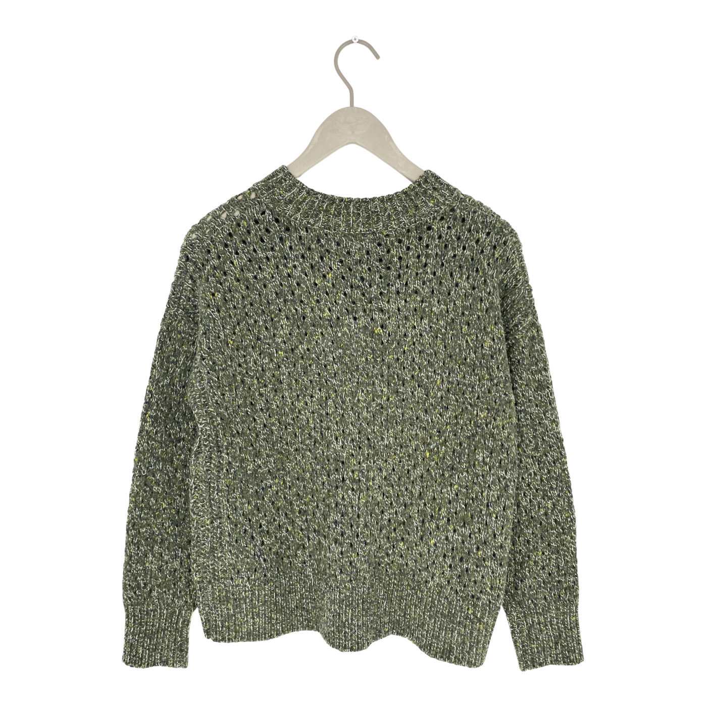 Soft Rebels sila knit sweater, melange green | woman XS