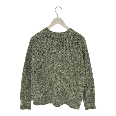 Soft Rebels sila knit sweater, melange green | woman XS