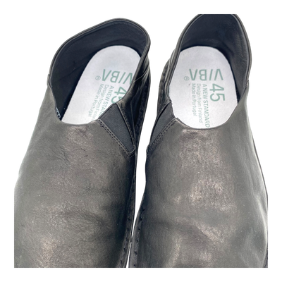 VIBAe Zuma leather shoes, preto black | 45