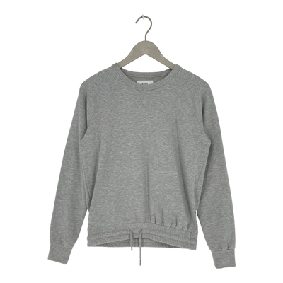 Makia sweatshirt, light grey | woman XS