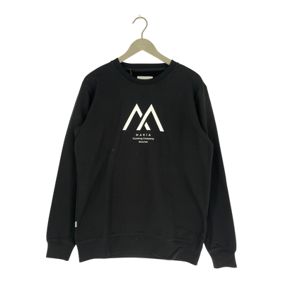 Makia seafarer sweatshirt, black | unisex M