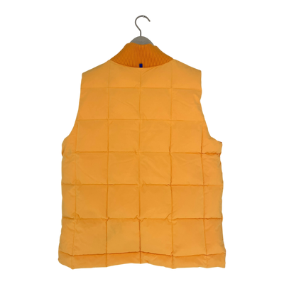 Embassy of Bricks and Logs warwich puffer vest, sun rise | unisex L