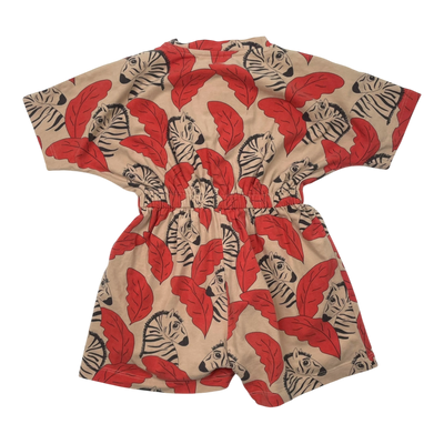 Mini Rodini romper, zebra | 92/98cm