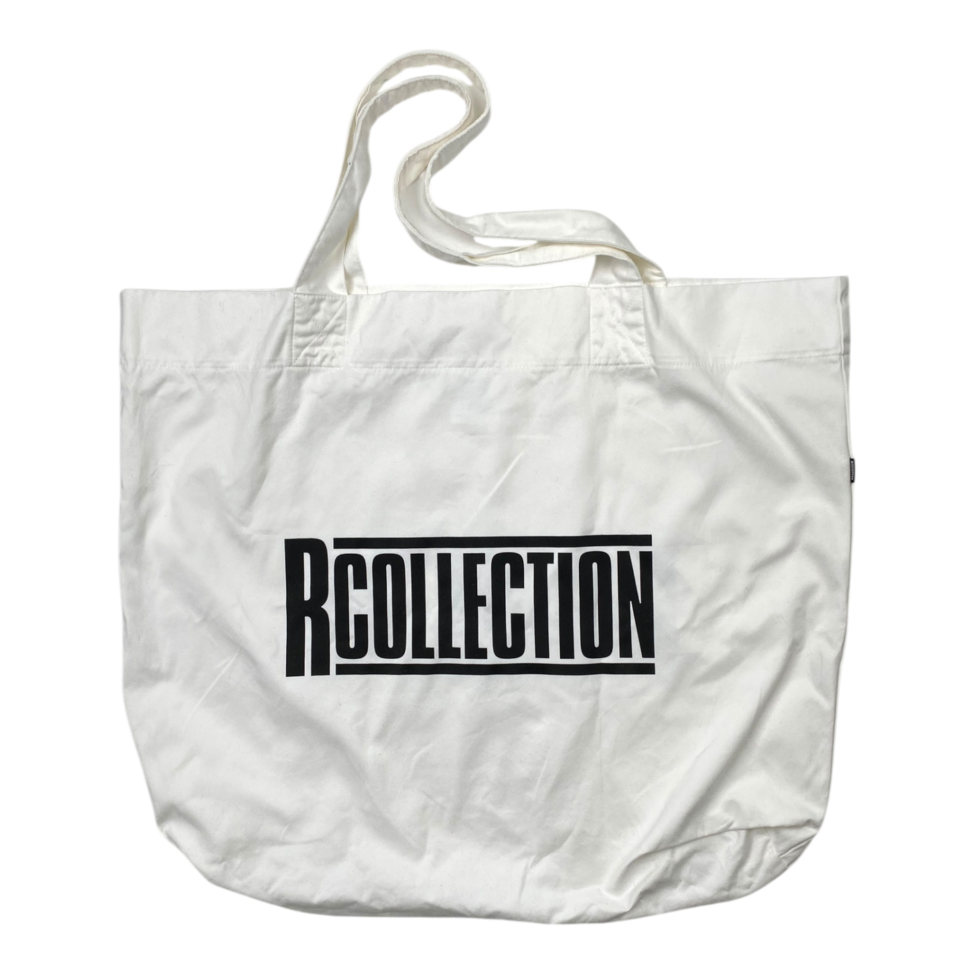 R-collection canvas bag, white