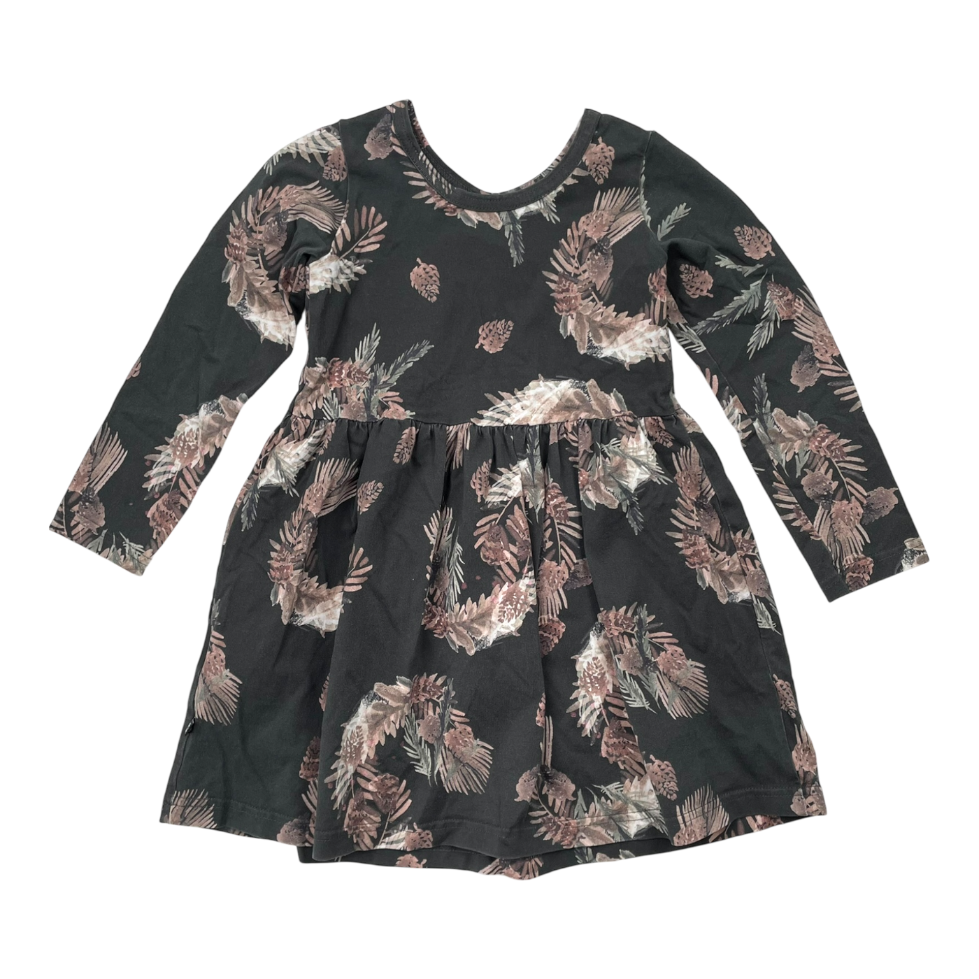 Kaiko dress, pine branch | 98/104cm