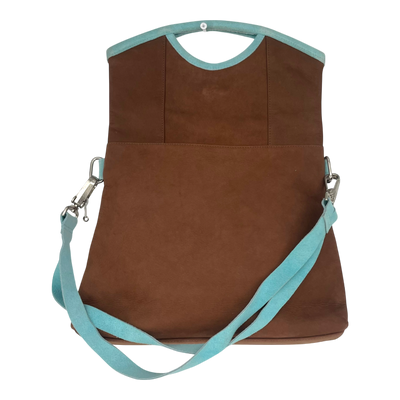 LUMI suede fringe hobo bag,