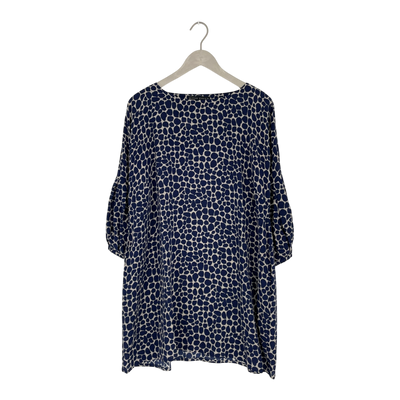 Ritva Falla silk shirt, abstract | woman XL