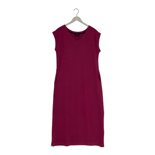 North Outdoor ria merino dress, ruby | woman L