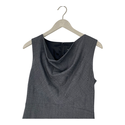 Andiata structured wool dress, grey | woman 38