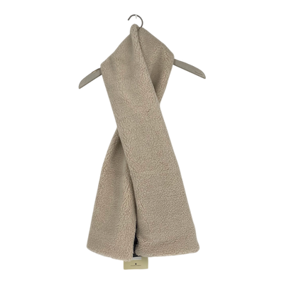 Embassy of Bricks and Logs bayonne sherpa scarf, beige