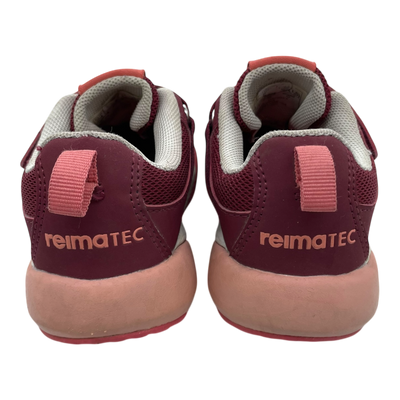 Reima kiirus waterproof sneakers, plum | 24