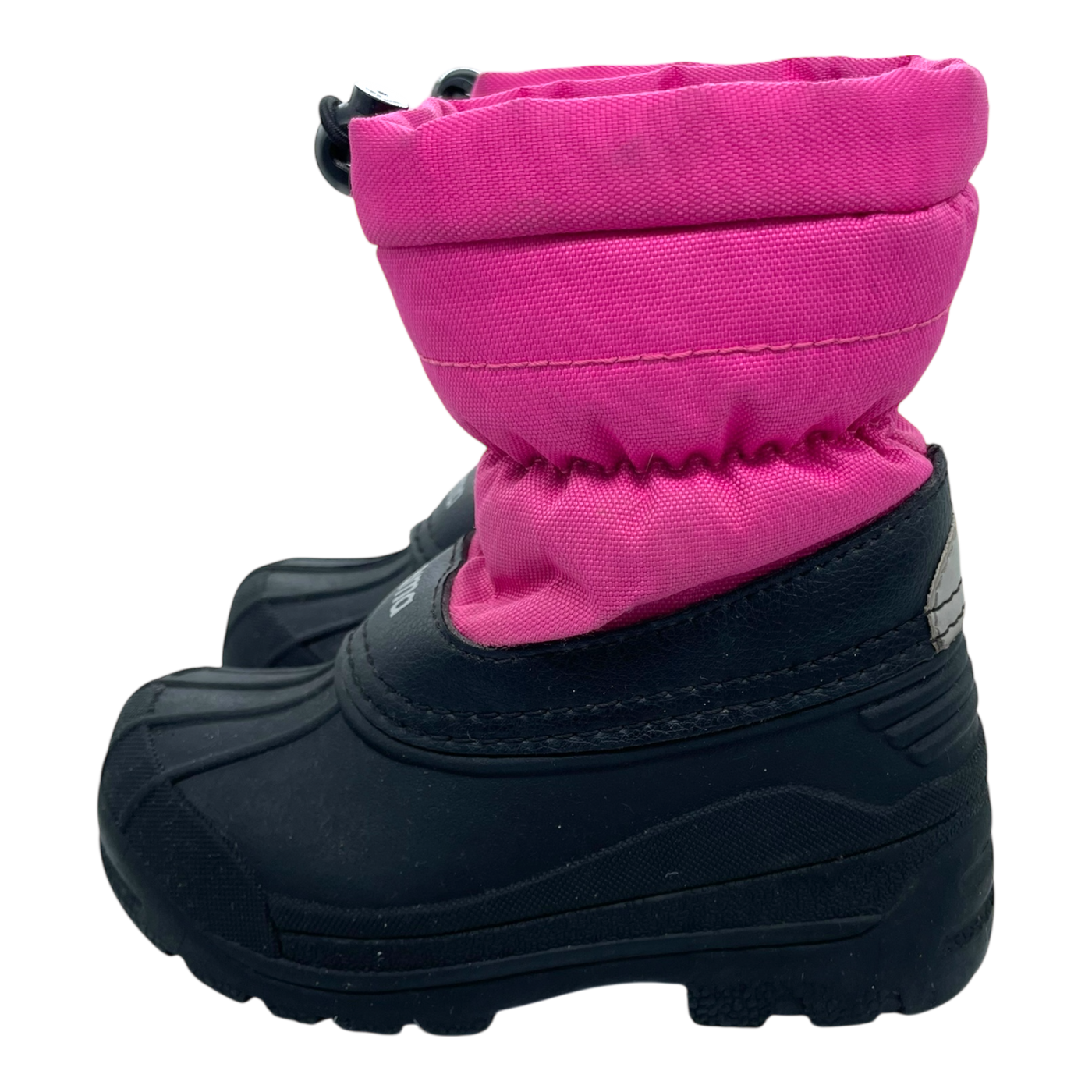 Reima nefar winter duck boots, black/pink | 27