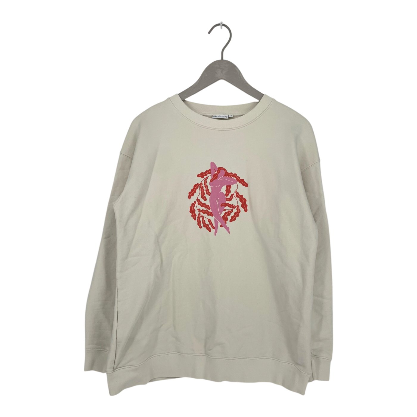 Riva Clothing sweatshirt, cream | woman M