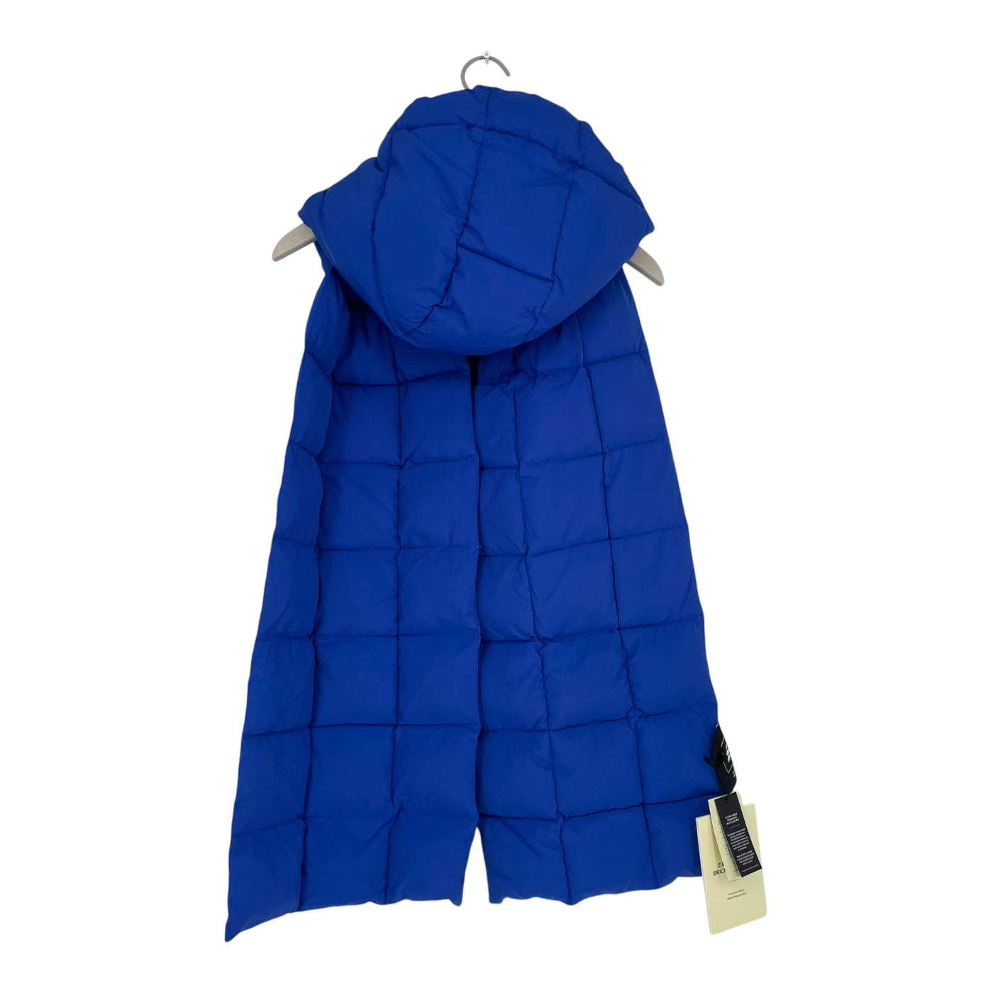 Embassy of Bricks and Logs dublin puffer scarf, blue