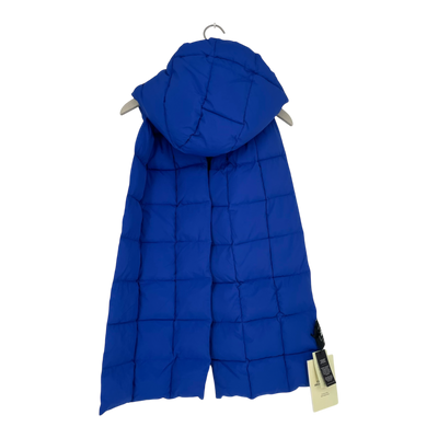 Embassy of Bricks and Logs dublin puffer scarf, blue