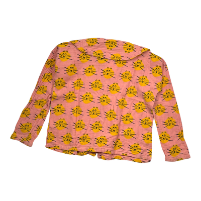 Bobo Choses button-up shirt, cat | 134cm
