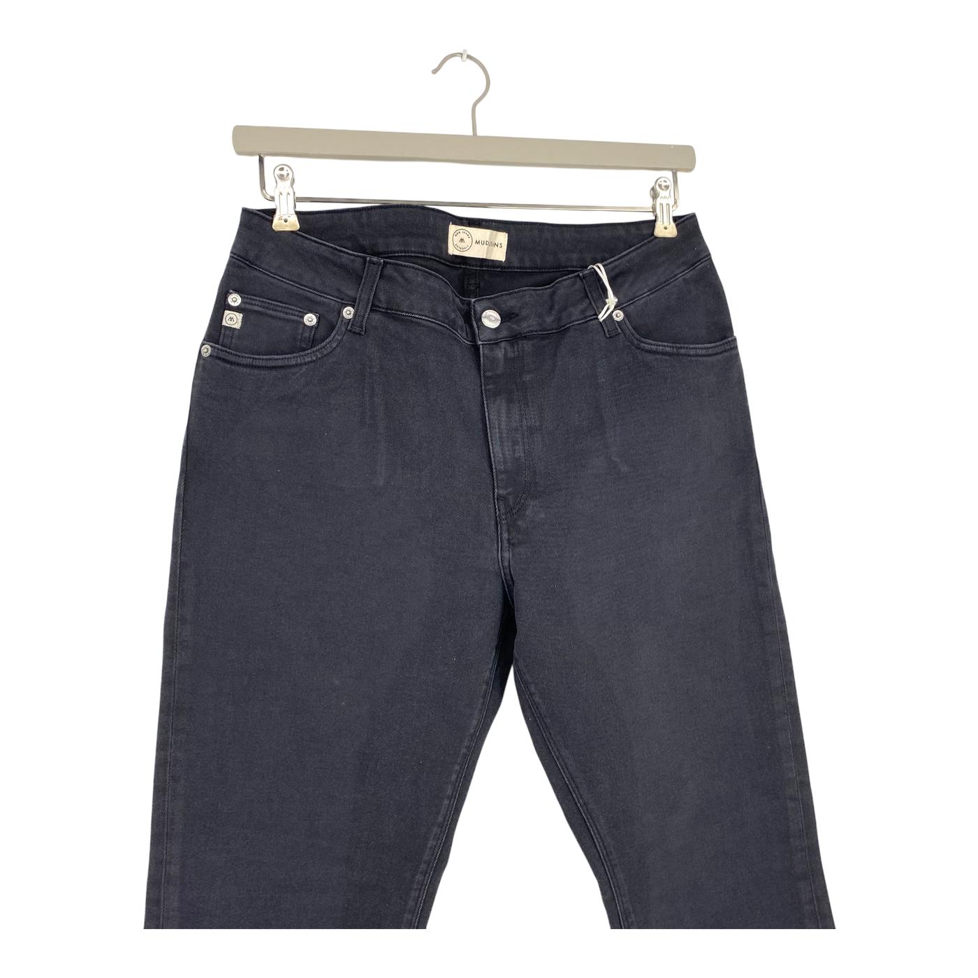 Mud Jeans regular swan jeans, stone black | woman 34/30