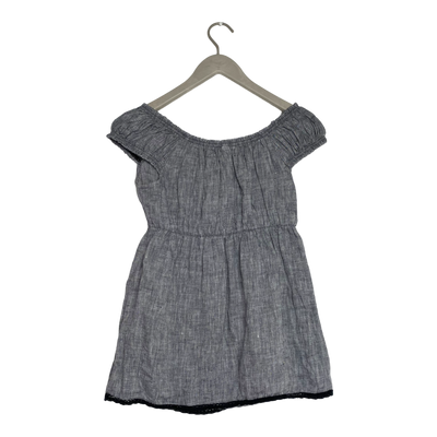 Bypias linen blouse, french grey | woman M