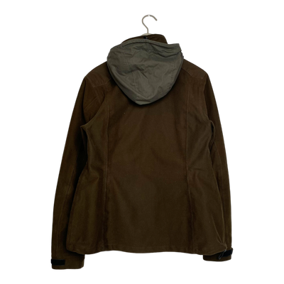 Sasta goretex shell jacket, dark olive | woman 44