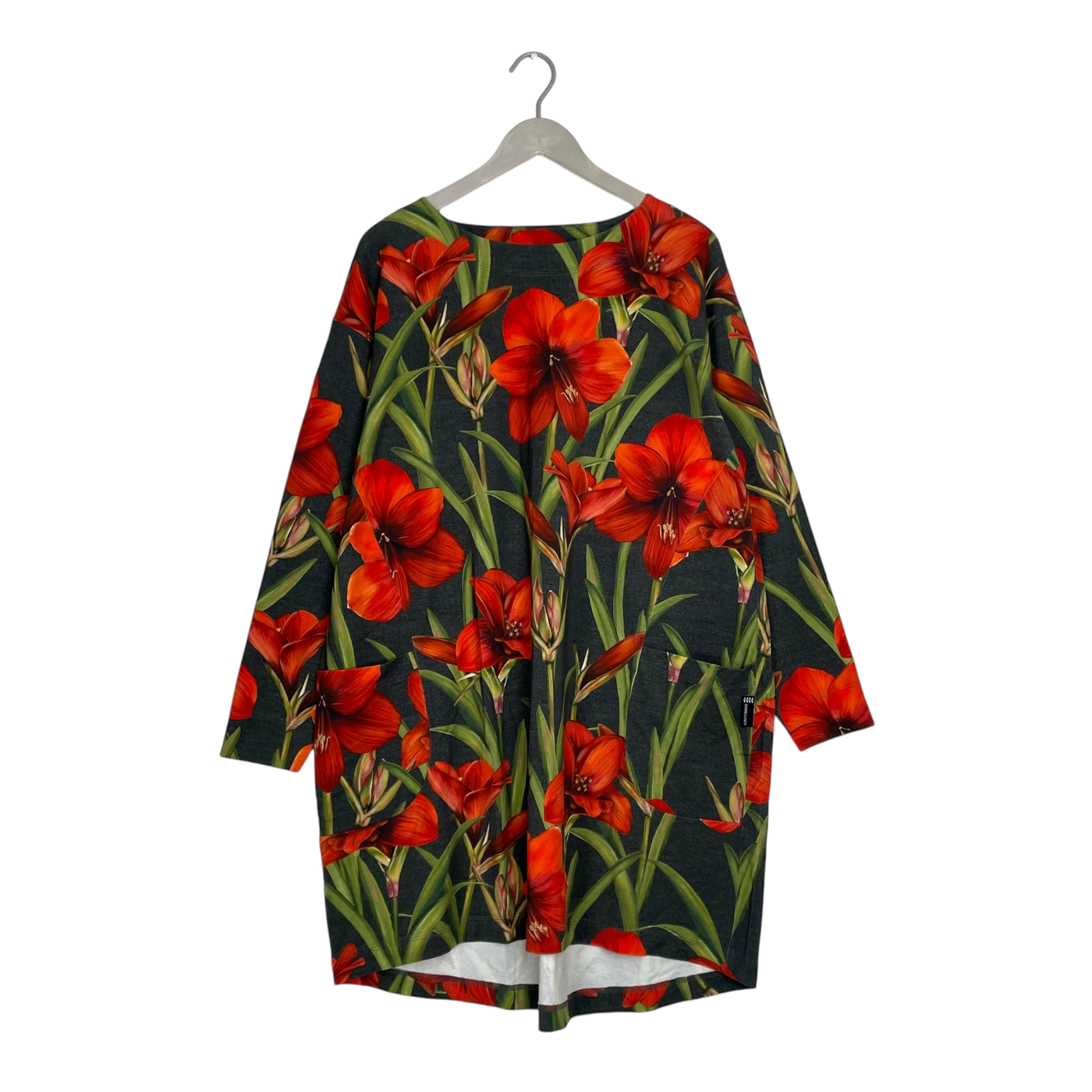 Ommellinen lea tunic, flower | woman XL/XXL