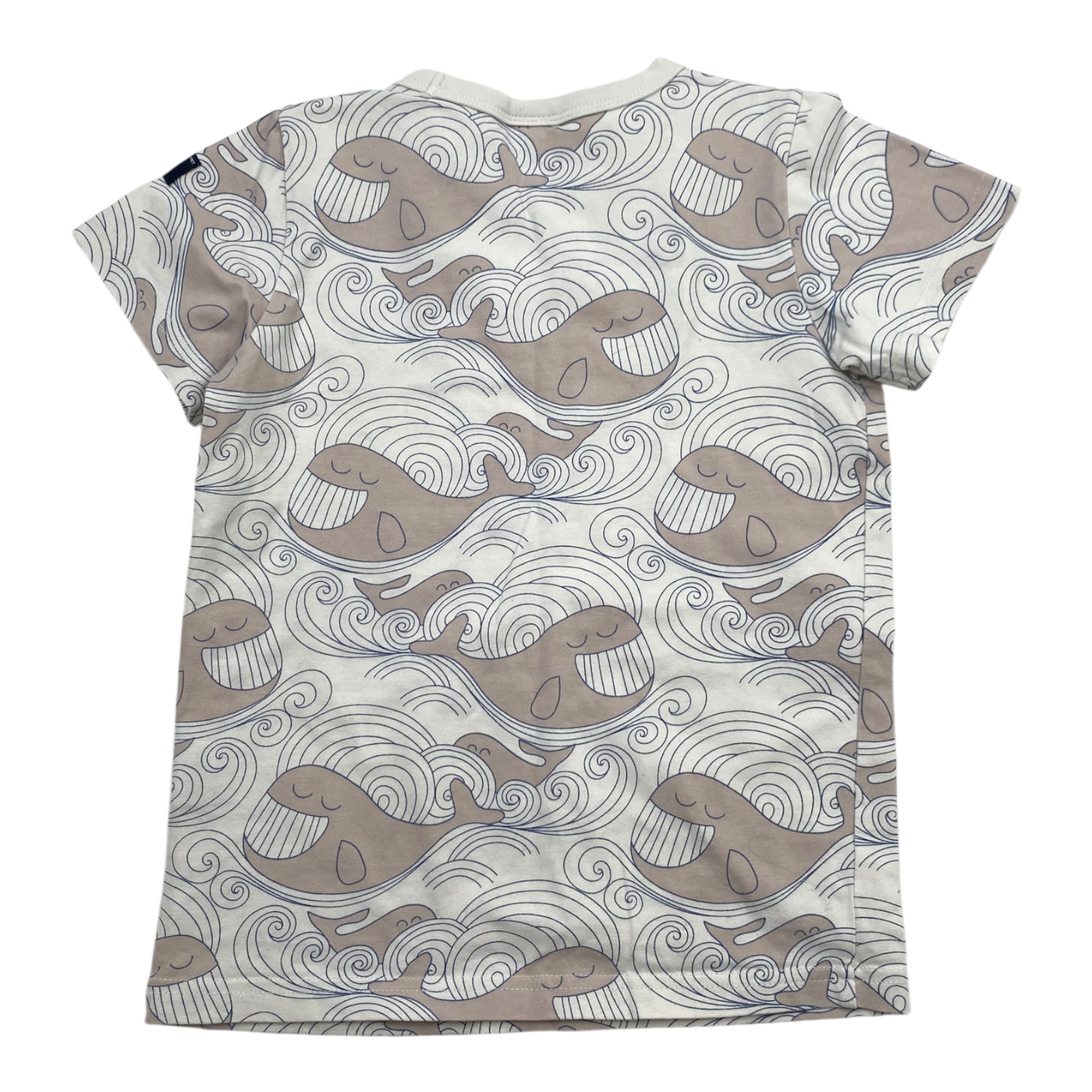 Polarn O. Pyret t-shirt, whale | 110/116cm