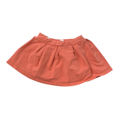 Gugguu sweat skirt, coral | 92cm