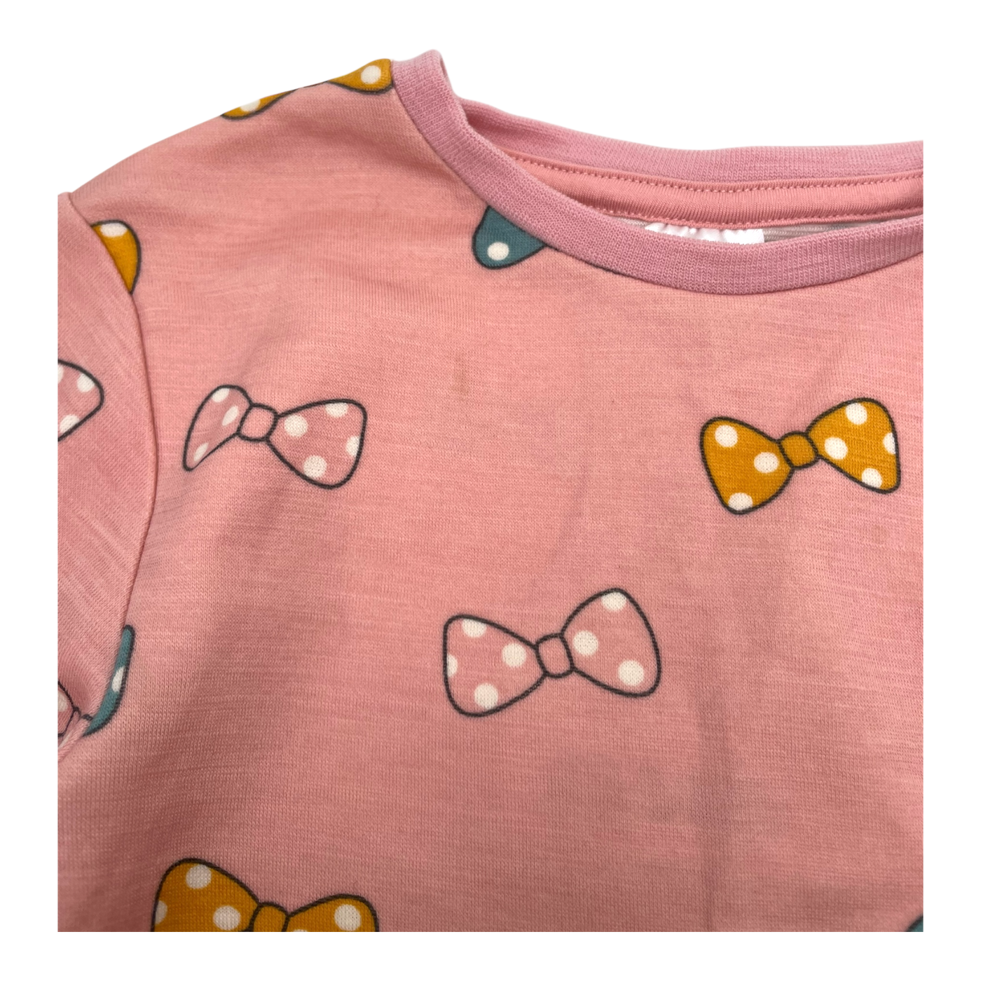 Polarn O. Pyret sweat dress, bow | 122/128cm