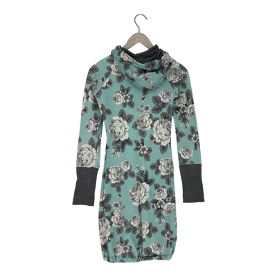 Ommellinen hoodie tunic, flower | woman XS