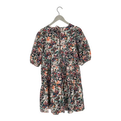 Kaiko tiered mini dress, blooming forest | woman XS