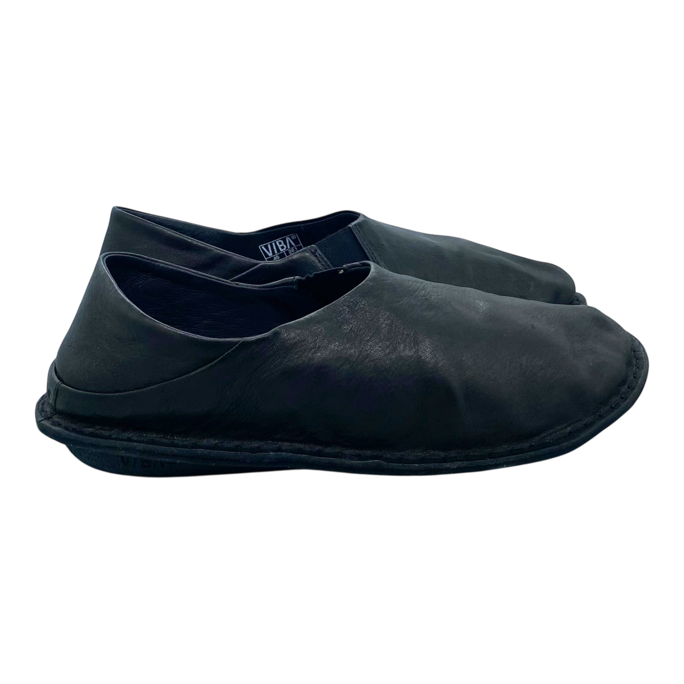 VIBAe Zuma leather shoes, preto black | 45