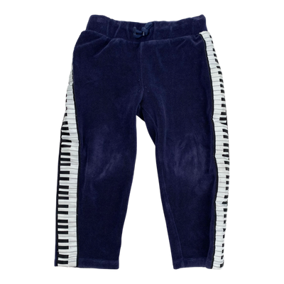 Mini Rodini terry pants, piano | 92/98cm