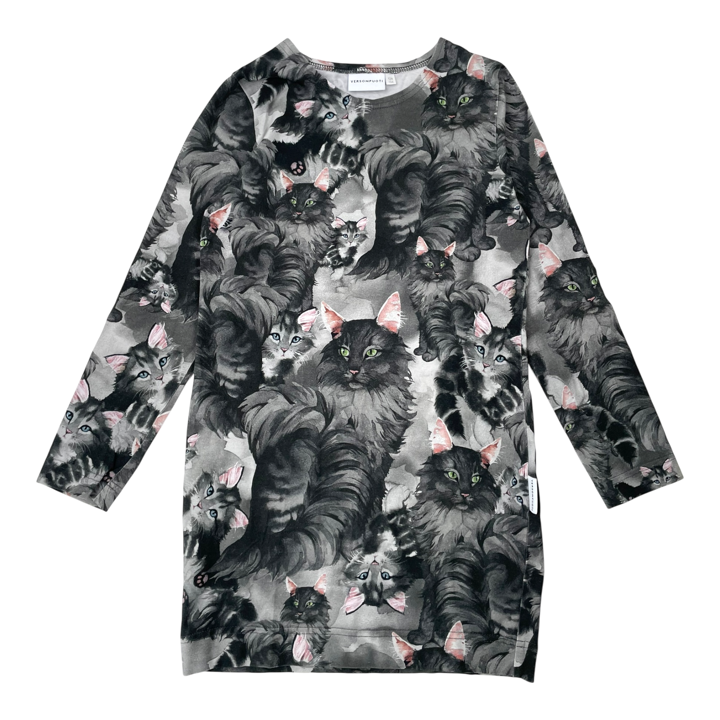 Versonpuoti dress, cat | 128/134cm