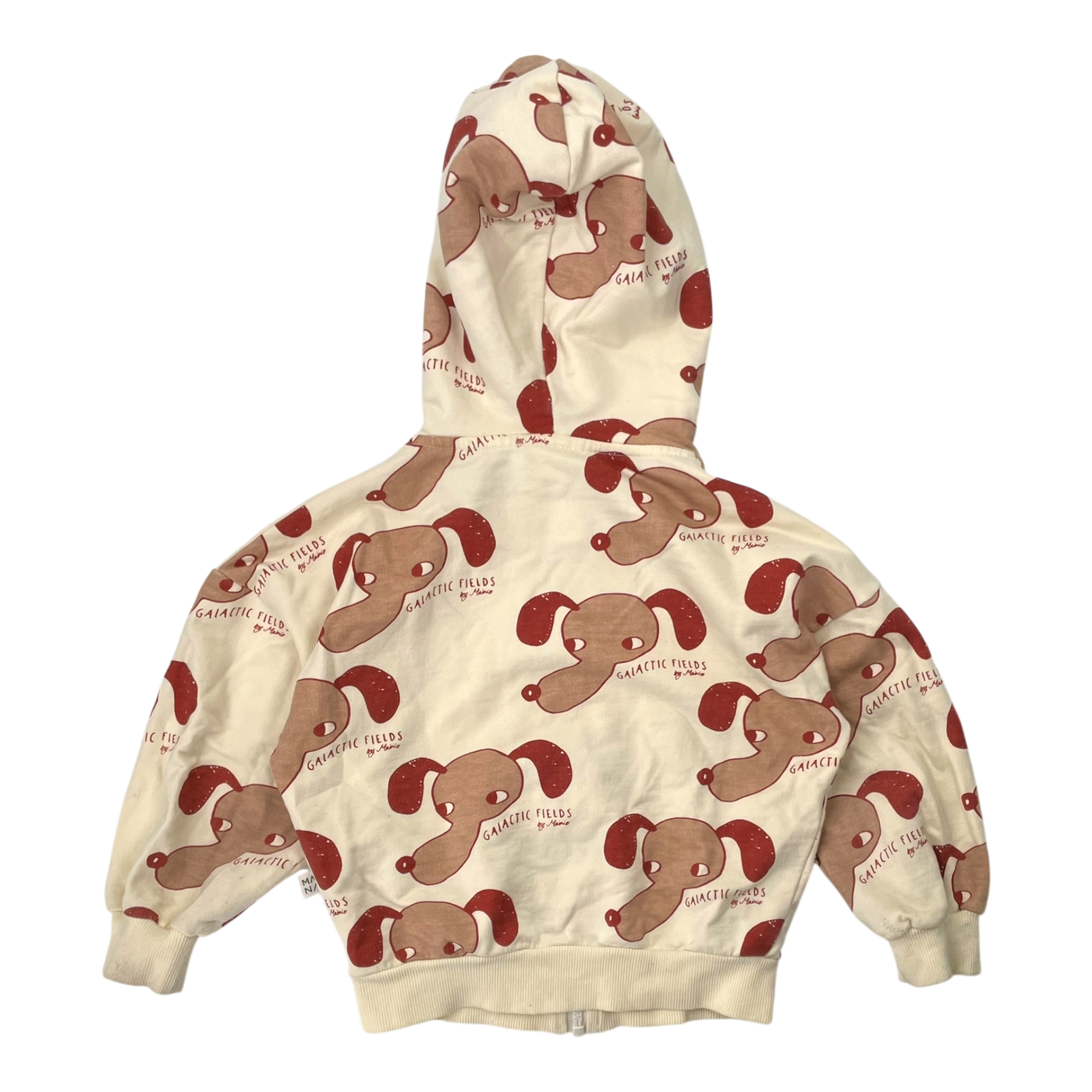 Mainio zipper hoodie, dog | 98/104cm