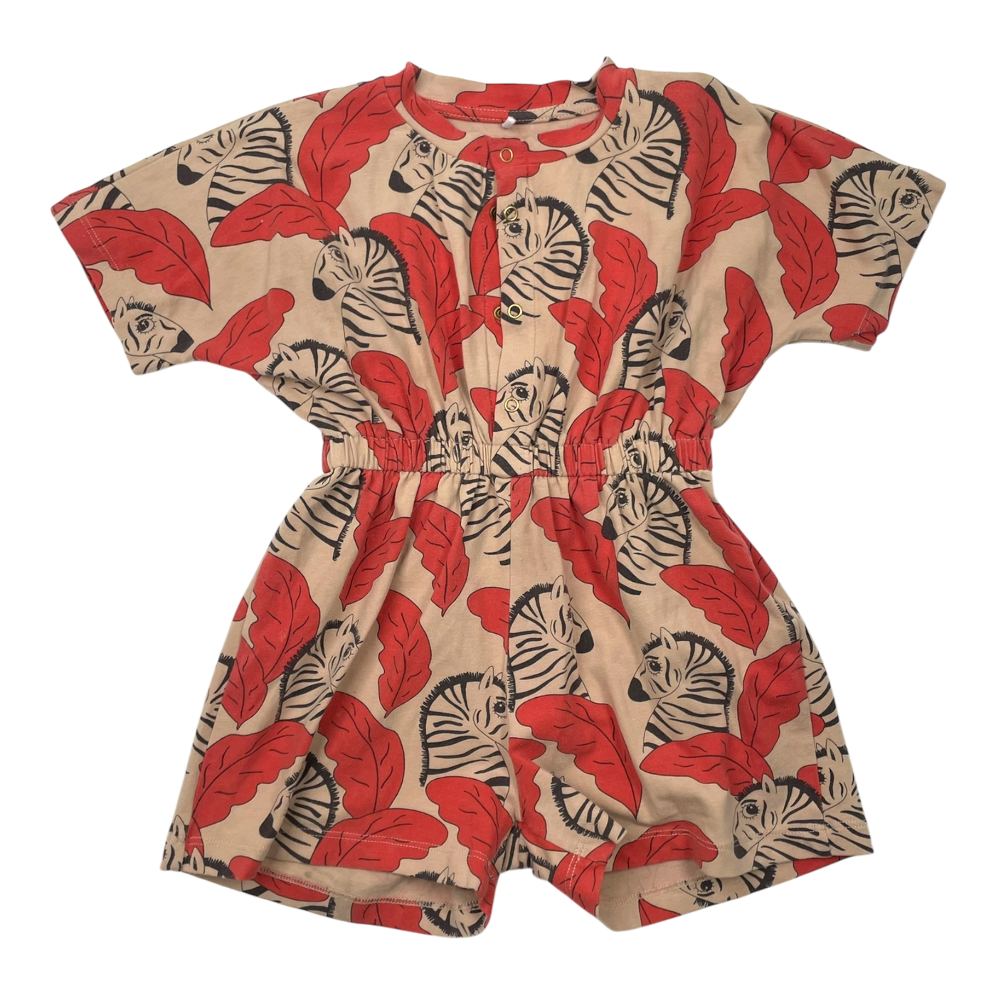 Mini Rodini romper, zebra | 92/98cm